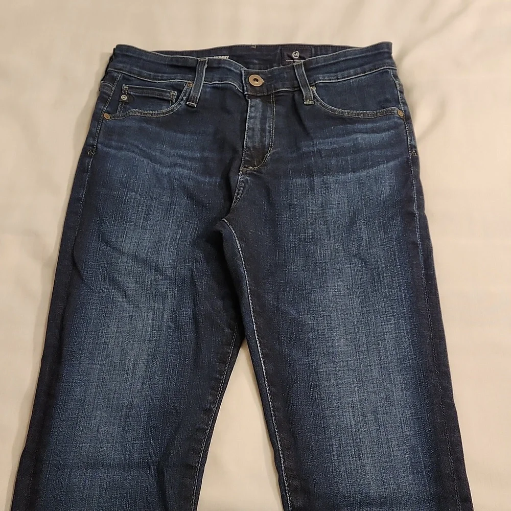 Adriano Goldschmied Jeans The Farrah High Rise Skinny Women's 27 blue denim‎